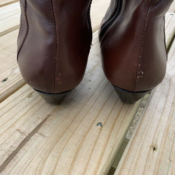 Gianni Bini Leather Riding Boots Roscoe Size 8.5 - Picture 4 of 6